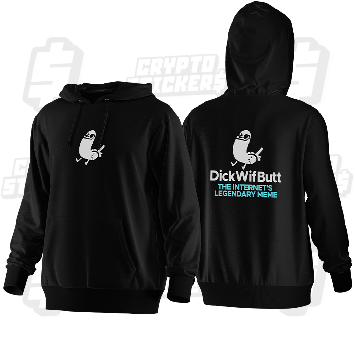 DWB HOODIE DICKWIFBUTT CRYPTO MERCH