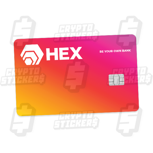 HEX CRYPTO STICKERS CARD SKIN 1