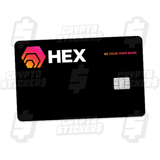 HEX CRYPTO STICKERS CARD SKIN 2