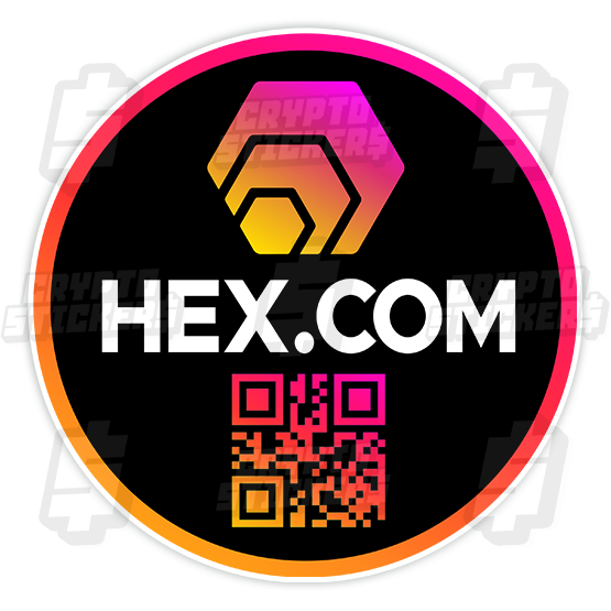 HEX CRYPTO STICKERS 12