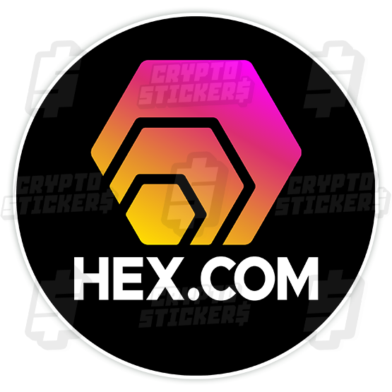 HEX CRYPTO STICKERS 3