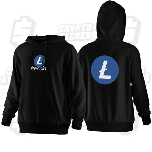 LITECOIN HOODIE LTC CRYPTO MERCH