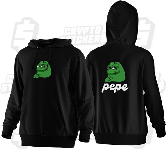 PEPE HOODIE PEPE CRYPTO MERCH