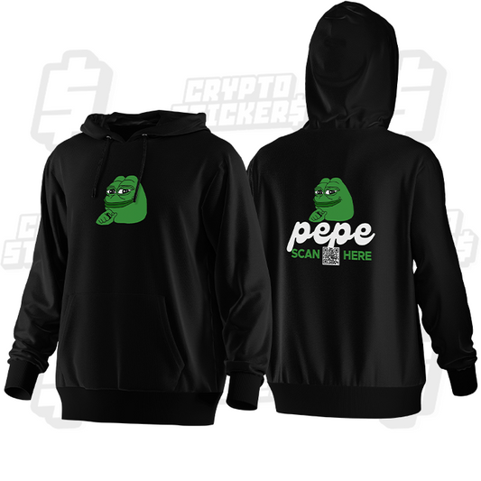 PEPE HOODIE PEPE CRYPTO MERCH