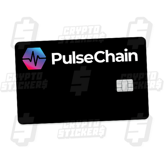 PLS PULSECHAIN CRYPTO STICKERS CARD SKIN 2