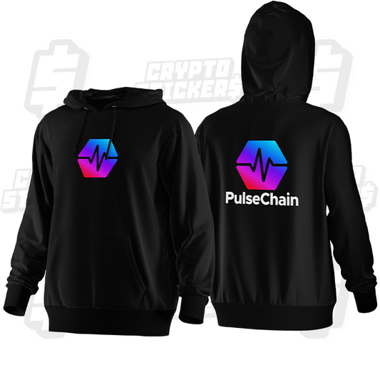PULSECHAIN HOODIE CRYPTO PLS MERCH  