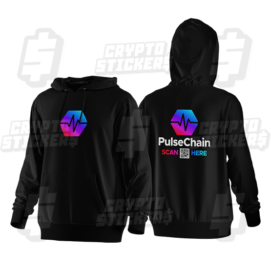 PLS PULSECHAIN CRYPTO MERCH HOODIE 3