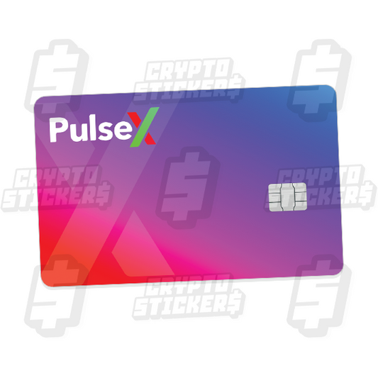 PULSEX CRYPTO STICKERS CARD SKIN 1