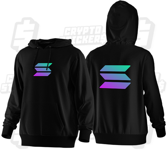 SOLANA HOODIE CRYPTO MERCH