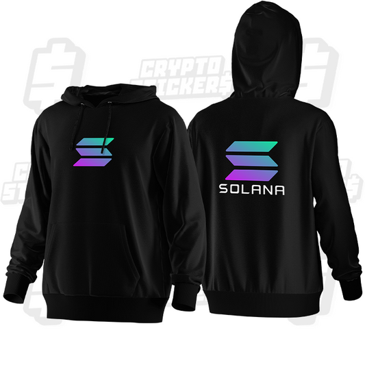 SOLANA HOODIE CRYPTO MERCH