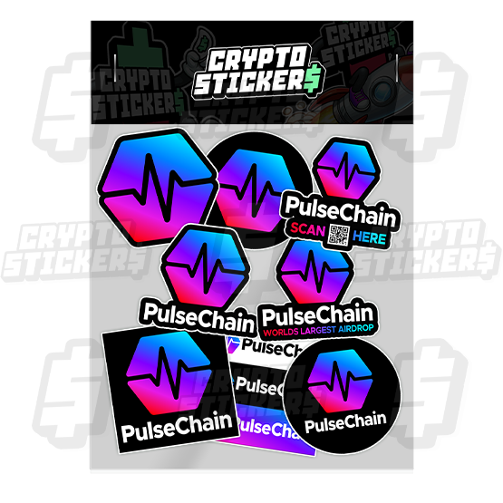 PULSECHAIN STICKERS PACK