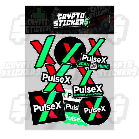 PULSEX CRYPTO STICKERS PACK
