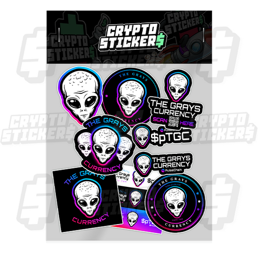 PCTG CRYPTO STICKERS PACK