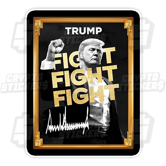 TRUMP STICKER 1