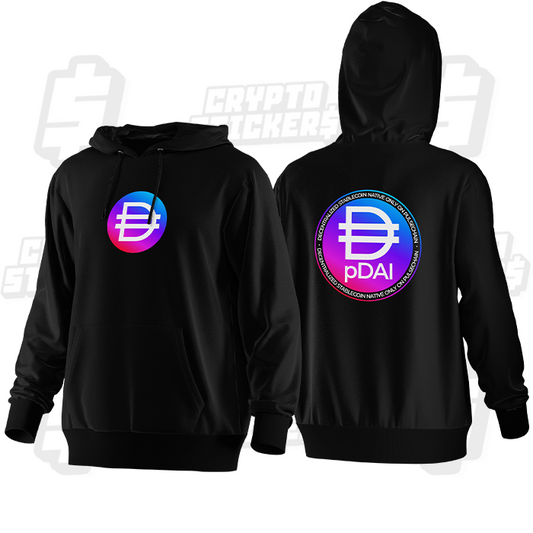 pDAI HOODIE pDAI CRYPTO MERCH